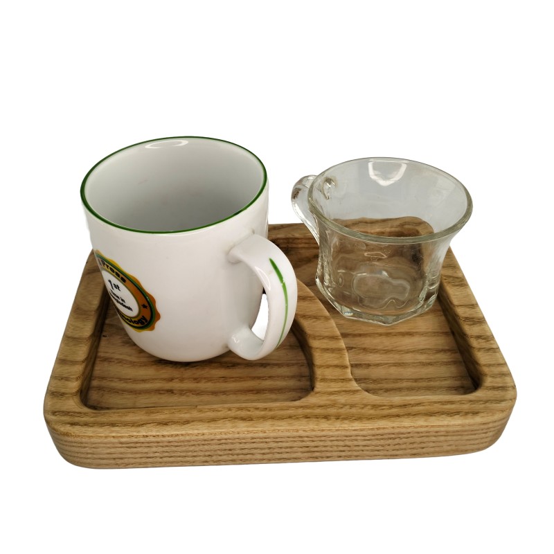 Oak Wood Tea Tray